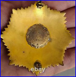 MEXICO. Breast STAR Revolutionary Patriotic Order Ignacio Comonfort 1920's
