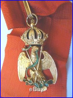 MEXICO, KINGDOM IMPERIAL ORDER OF THE EAGLE, COMMANDER, 1890s, extremely rare