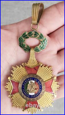 MEXICO Order Defenders Cross of the Republic General Ignacio Comonfort 1920's