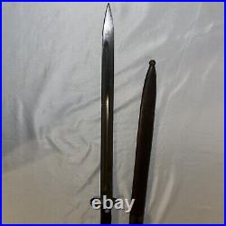 Mauser Yugo 20 Long Bayonet with Scabbard