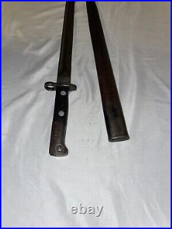 Mauser Yugo 20 Long Bayonet with Scabbard