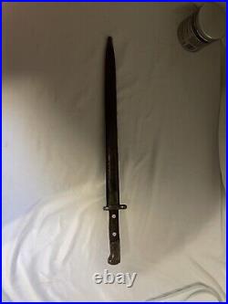 Mauser Yugo 20 Long Bayonet with Scabbard