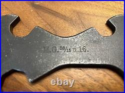 Maxim mg08 German WW1 Action Wrench Tool 8mm 8x57 Water Cooled Mg08/15