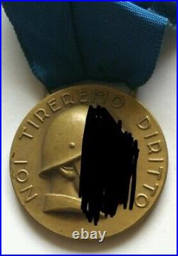Medaglia Fascist Guf Urbe Volontari Africa Coloniale fascismo Mussolini medal
