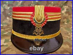 Medical corps captain kepi, kingdom era visor hat cap