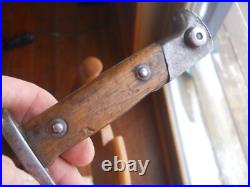 Mexican model 1910 mauser rifle bayonet w scabbard & leather frog SIMSON & Co