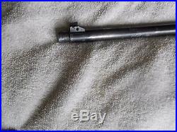 Mexican model 1936 mauser short rifle barrel w front sight very good bore 7mm