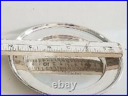Military 1934 Sterling Silver 83rd Field Artillery Spring Horse Show Trophy Tray