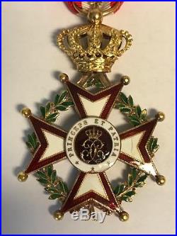 Monaco Order of Saint Charles officer (Ordre de Saint Charle) Knight Chevalier