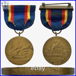 N? 11886 Navy Yangtze Campaign Medal Numbered 1930's China Service