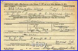 N? 86685 China Marine Corps Good Conduct Medal Numbered Named Clayton Cox 1929