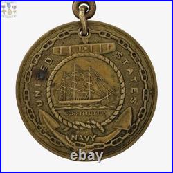 Named 1910 Navy Good Conduct Medal Cbm Benjamin Kominsky Numbered Ww1 +research