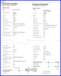 Named 1910 Navy Good Conduct Medal Cbm Benjamin Kominsky Numbered Ww1 +research