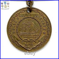 Named 1923 Navy Good Conduct Medal Uss Brooks Lieutenant William Dreier Csc54154