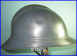 Named 58cm 1920s Belgian Fonson Mk20 helmet casque stahlhelm casco elmo W