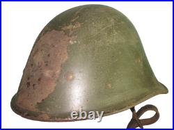 Named Netherlands Dutch M27 helmet 32BE Stahlhelm casque casco elmo WW2 WK 2GM
