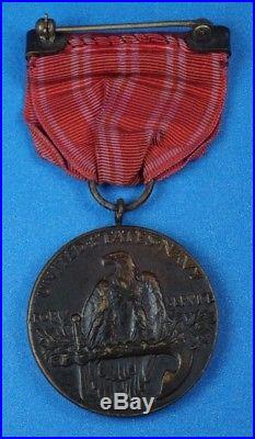 Named, Numbered, Engraved US Navy 2nd Nicaraguan Campaign Medal-Lt. Commander