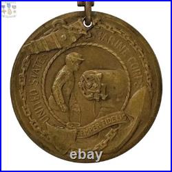 Named Usmc Good Conduct Medal 1919-1921 Ww2 Uscg Chief C. Schone Operation Torch