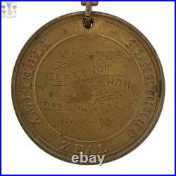 Named Usmc Good Conduct Medal 1919-1921 Ww2 Uscg Chief C. Schone Operation Torch