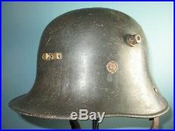 Named & marked Irish Eire helmet Vickers 1927 casque casco stahlhelm elmo