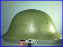 Named orig Dutch Mod16A helmet Stahlhelm casque casco elmo Kask WW1