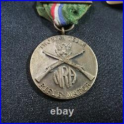 National Rifle Association Bar Pins Medals 1935 Nra Lot