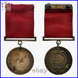 Navy Yangtze Medal Good Conduct Group Numbered Named Electrician Mate Leo Bridge