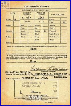 Navy Yangtze Medal Good Conduct Group Numbered Named Electrician Mate Leo Bridge