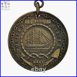 Navy Yangtze Medal Good Conduct Group Numbered Named Electrician Mate Leo Bridge