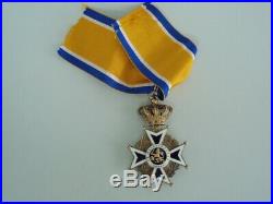 Netherlands Order Of Orange Of Nassau Commander Grade. Rare. Ef