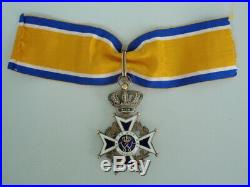 Netherlands Order Of Orange Of Nassau Commander Grade. Rare. Ef