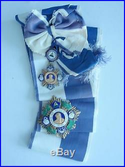 Nicaragua Grand Cross Set Order Of Rubin Dario. Rare. Ef