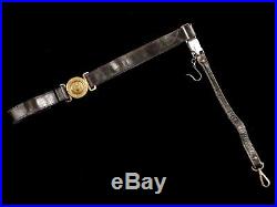 Nice Japanese Army Officer Sword Belt With Hanger