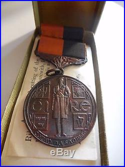 Original Irish War Of Independence Medal With Comrac Bar 1917 1921