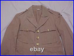 ORIGINAL, RARE & VG+ Cond. KHAKI Cotton Twill M1926 Officer's Blouse & Breeches