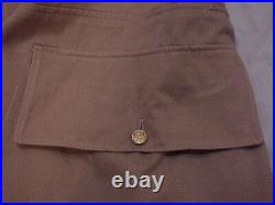 ORIGINAL, RARE & VG+ Cond. KHAKI Cotton Twill M1926 Officer's Blouse & Breeches