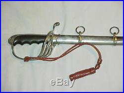 ORIGINAL & VG+ Condition M1902 Officer's Dress Saber & Scabbard with Provenance