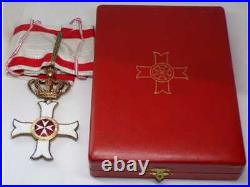 ORder St John Commander Cross Military Merit Knights Malta Jerusalem Rhodes 1920