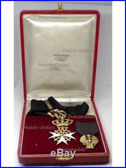 ORder St John Military Merit Order Jerusalem Rhodes Malta Donat Devotion Cross