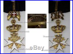 ORder St John Military Merit Order Jerusalem Rhodes Malta Donat Devotion Cross