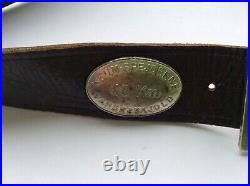Old Danish or Norwegian scout belt with a lining for a 40km hike