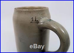 Old WWII vintage antique Nurnberg beer mug ceramic stein WWI Imperial German 1L