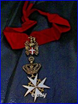 Older MEDAL of THE Sovereign Military ORDER of ST JOHN / KNIGHTS OF MALTA