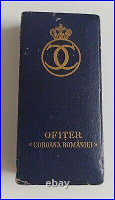 Order Of The Crown Of Romania In Original Box