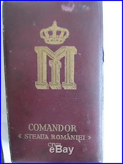 Order of Romanian Star Commandeur