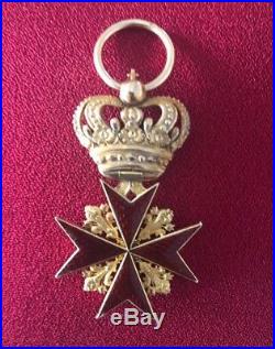 Order of the Knights of Malta in gold