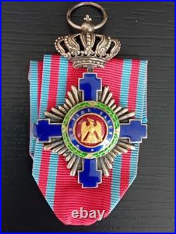 Order of the Star of Romania, Type 1, 1906-1937, Cavaler Grade