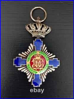 Order of the Star of Romania, Type 1, 1906-1937, Cavaler Grade