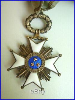 Order of the Three Stars Latvian State Award Silver 875 Full Complect Rare