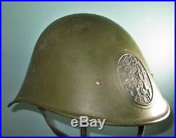 Orig. Dutch 1940 M38R helmet Stahlhelm casque casco elmo Kask WW2